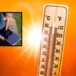 Estate calore smartphone