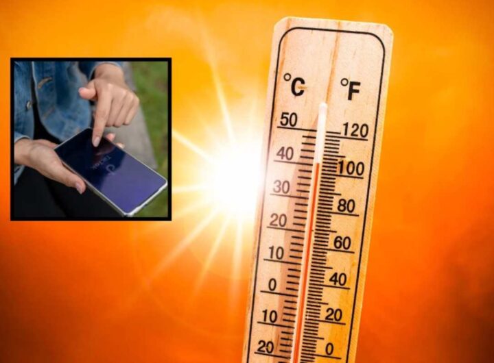 Estate calore smartphone