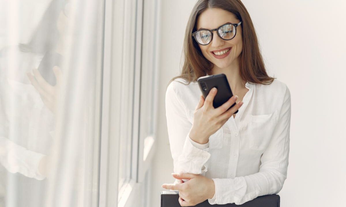 Donna smartphone
