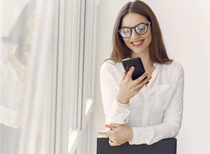 Donna smartphone